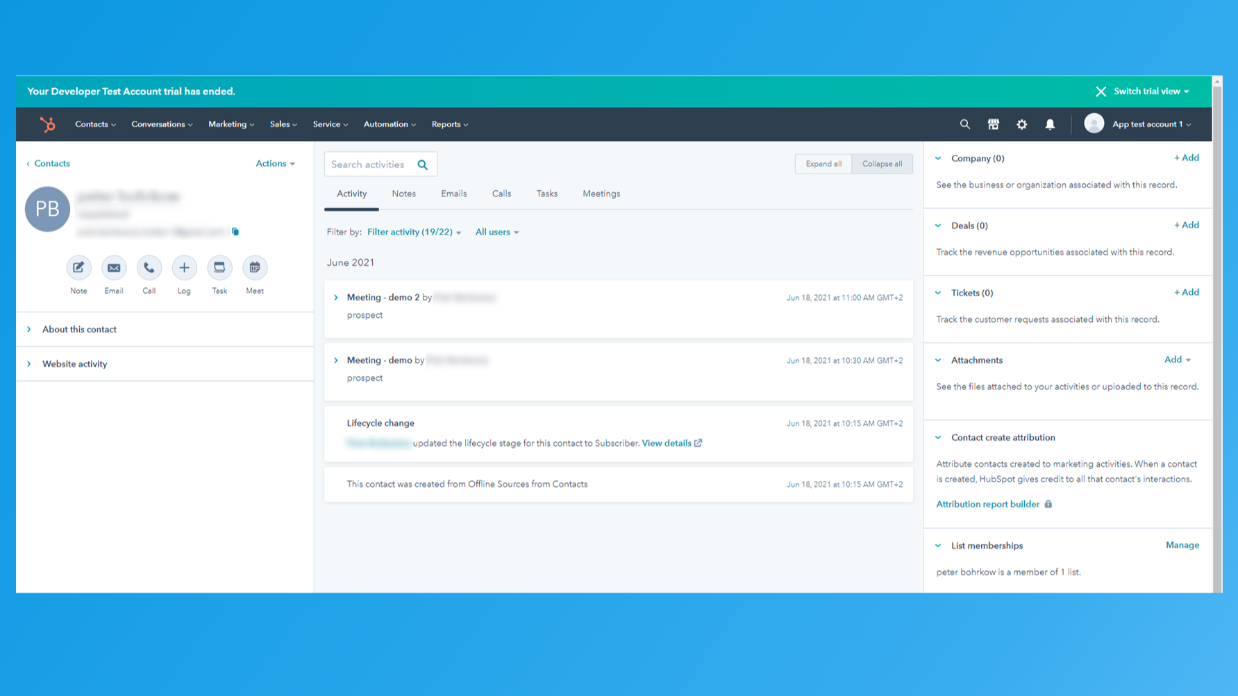 Nurture leads captured from your events