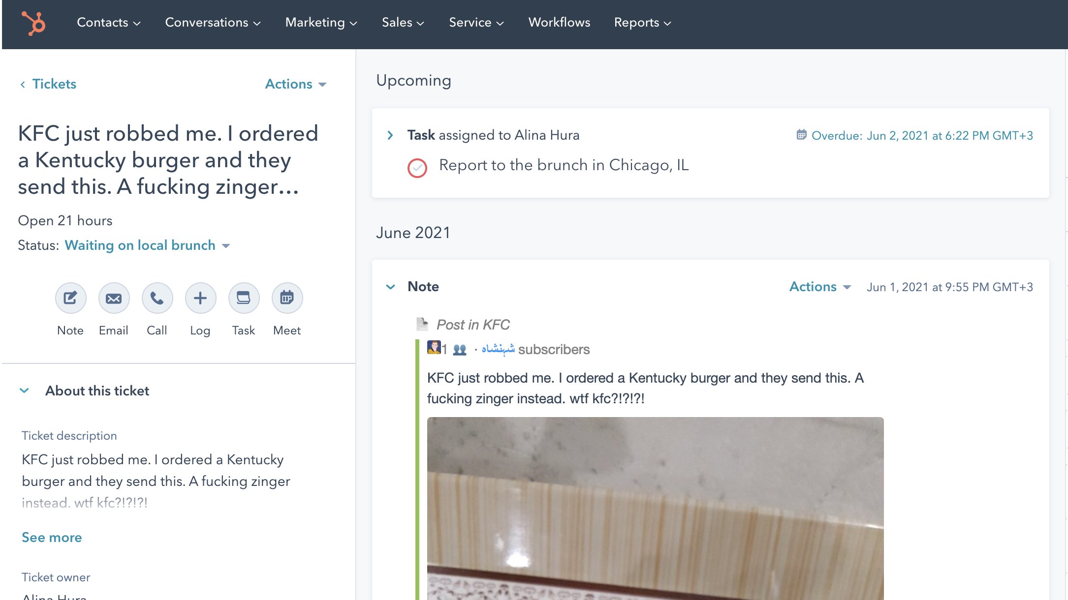 Get all the important information to efficiently process the Tickets