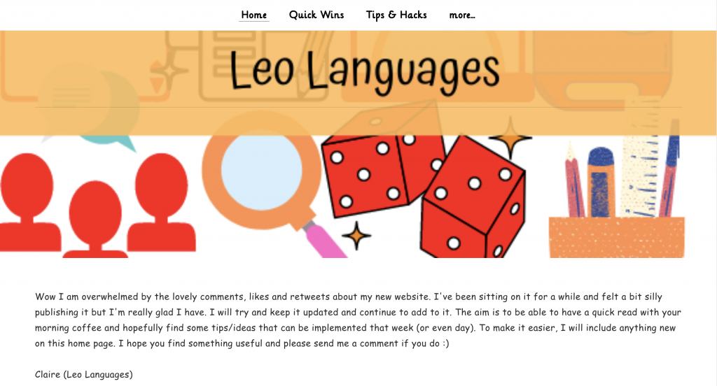 Leo Languages teaching blog cover picture