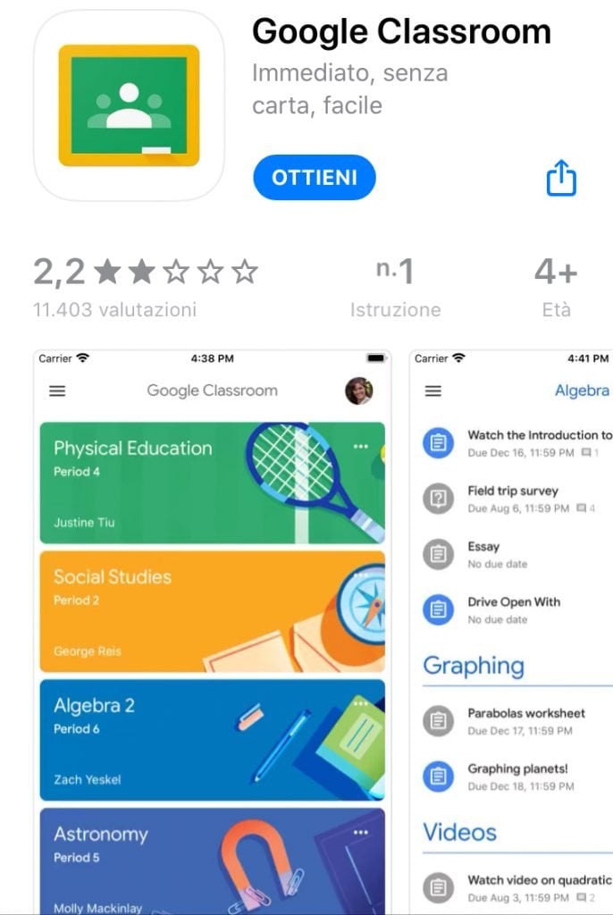 app for language teachers - google classroom