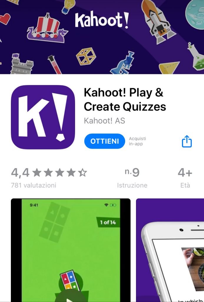 kahoot app for gamified language classroom