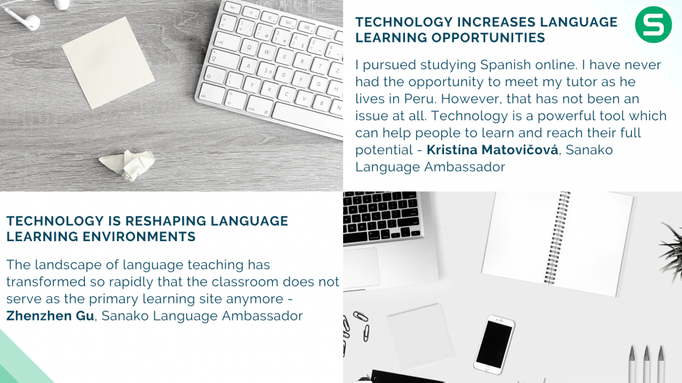 technology is reshaping language learning environments