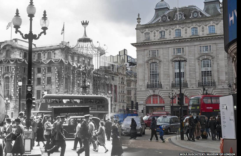 London Now and Then one