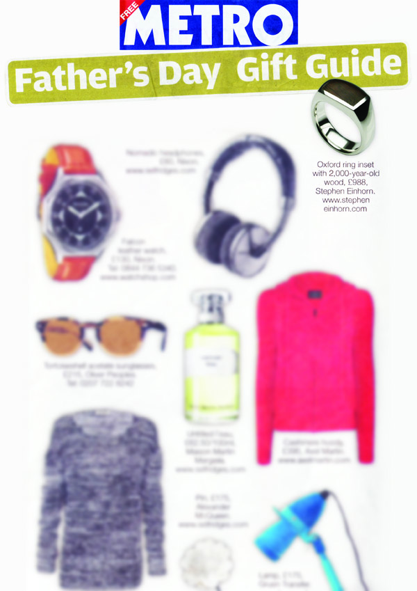 Stephen Einhorn Oxford Ring - Metro Newspaper Father's Day Gift Guide - Father's Day Gift Ideas