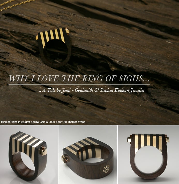 Why I Love Stephen Einhorn's Ring Of Sighs - Designer Jewellery London