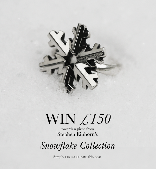 Win £150 Towards A Piece From Stephen Einhorn's Snowflake Jewellery Collection