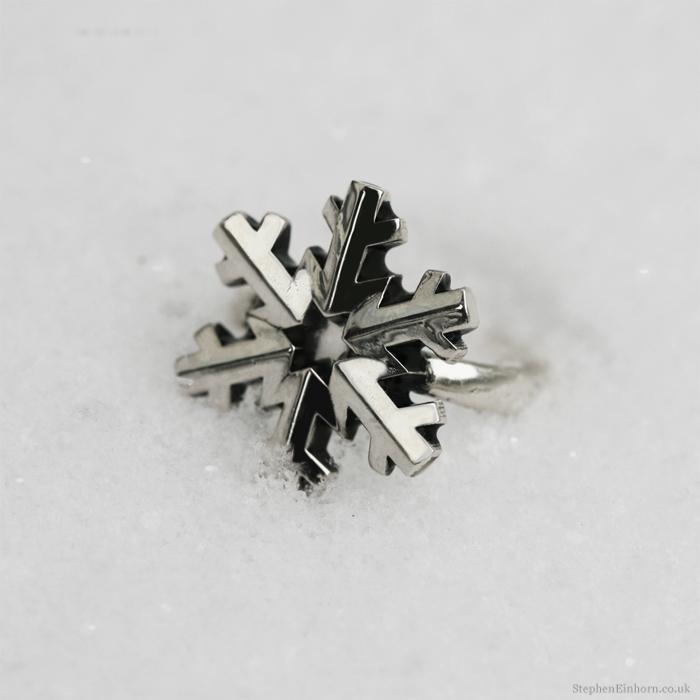 Stephen Einhorn Snowflake Ring Hanging Out With The Other Snowflakes