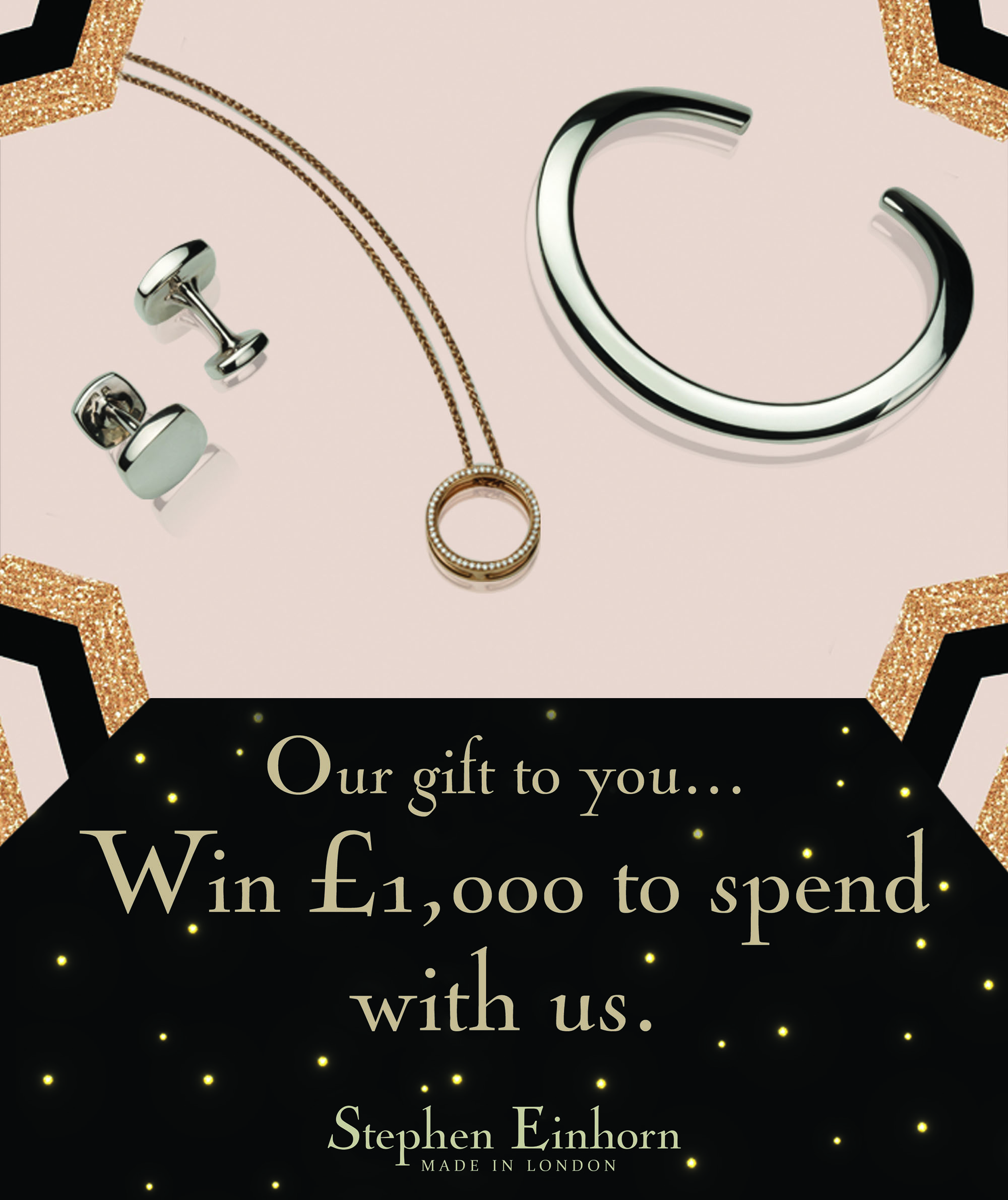 Win £1000 to spend on our luxury jewellery - Stephen Einhorn London