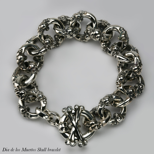 Stephen Einhorn Dia de los Muertos Skull Bracelet - Skull Jewellery by Stephen Einhorn London