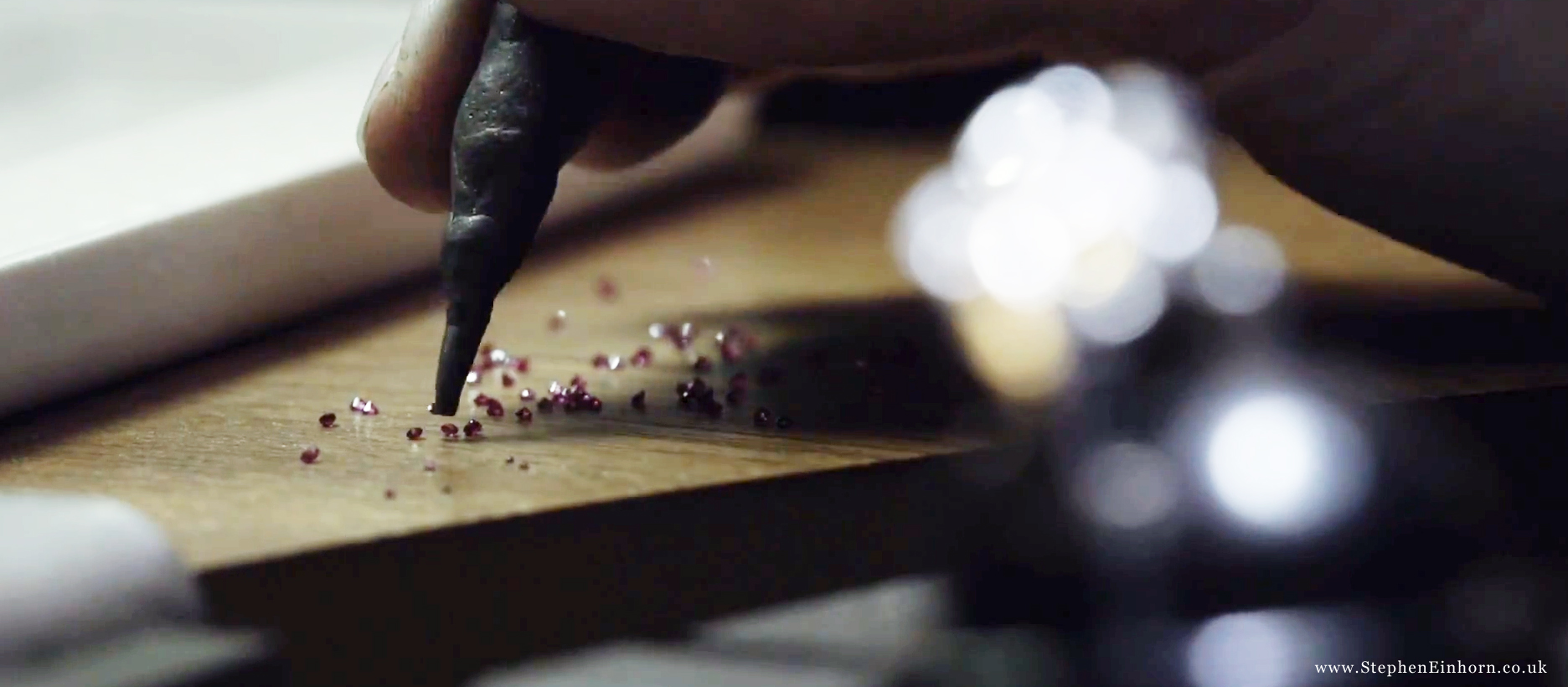 Stephen Einhorn Film Debut - Selecting Rubies for our Flame Ring