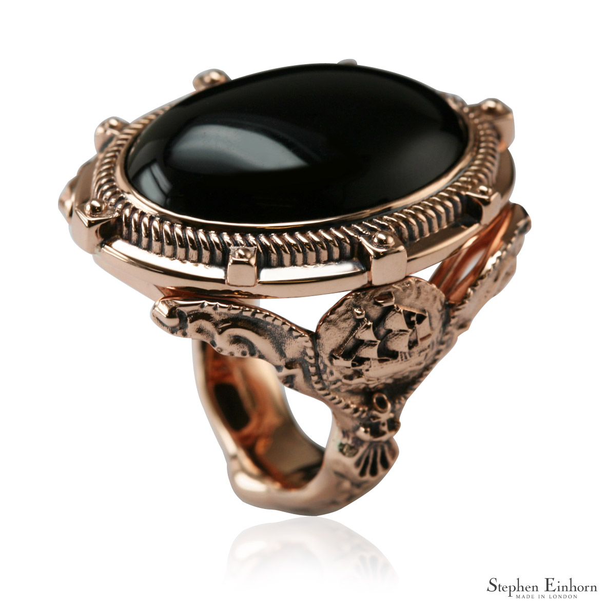 Bespoke Ring Made For Johnny Depp's Barnabas Collins Character In Tim Burton's Dark Shadows Film - Stephen Einhorn London