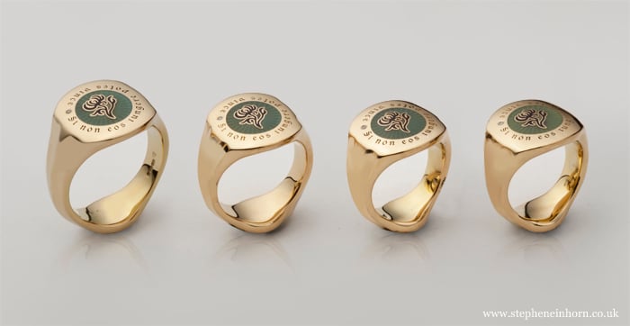 Stephen Einhorn Bespoke Signet Rings - Luxury Custom Made Family Jewellery - London