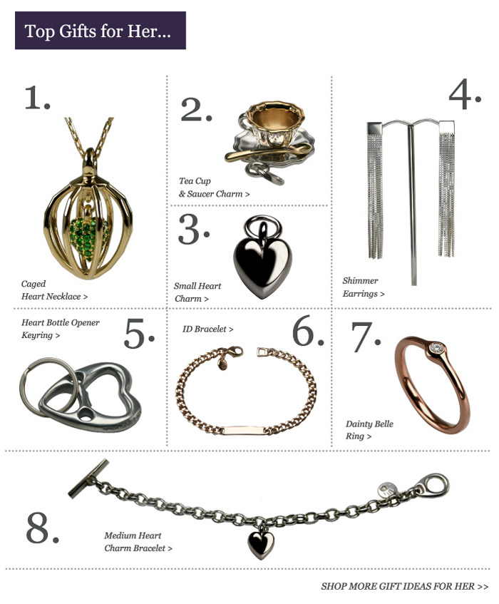 Top Valentine's Day Jewellery Gifts Ideas For Her - Designer Jewellery - Stephen Einhorn London