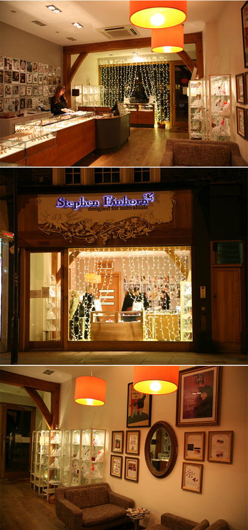 Come and Visit our Stephen Einhorn Islington Shop | Stephen Einhorn Jewellery London