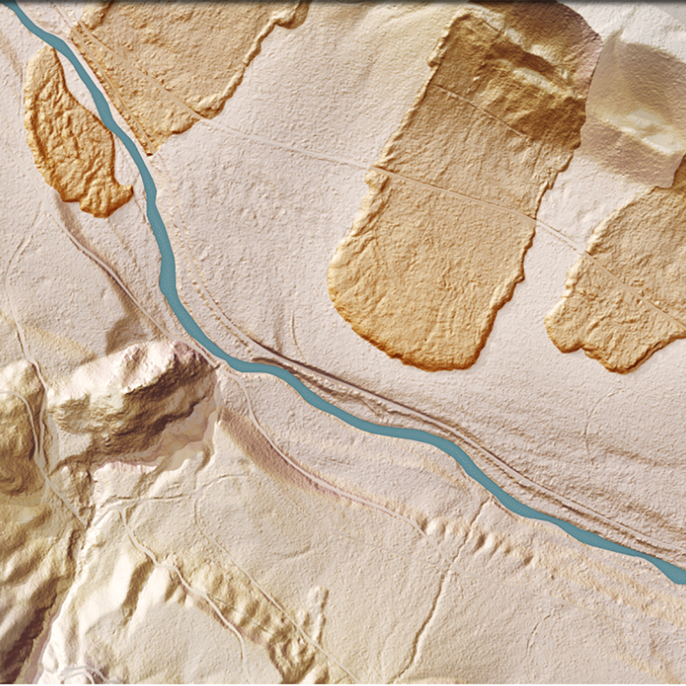 Best practice LiDAR with Measure Australia - valley with vegetation removed