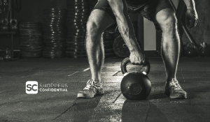 Fitness Centres and Gyms with Shoppers Confidential Logo