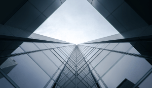 Other-Image of an office building from the ground looking up
