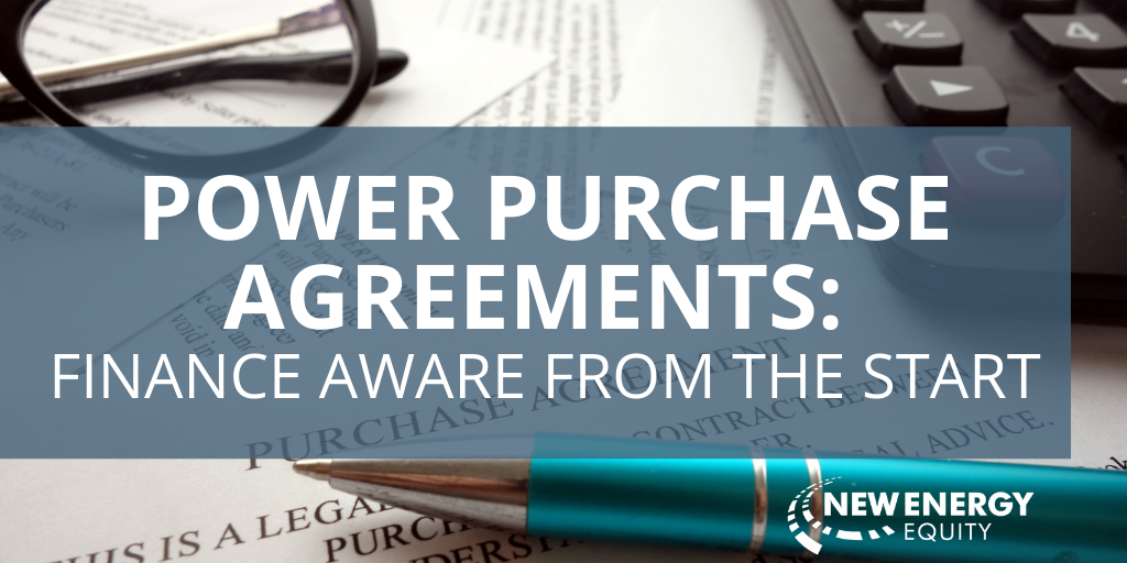 Power Purchase Agreements: Finance Aware From The Start