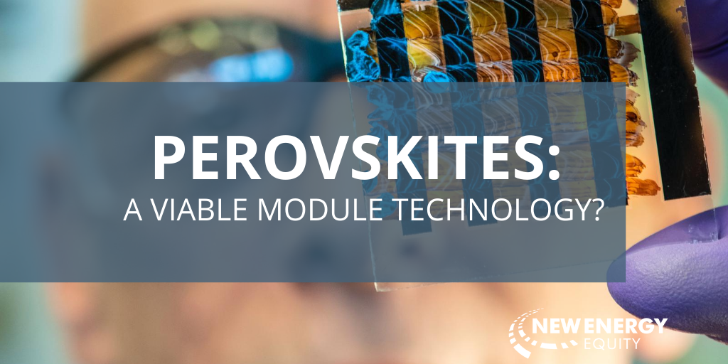 Perovskites: A Viable Module Technology?