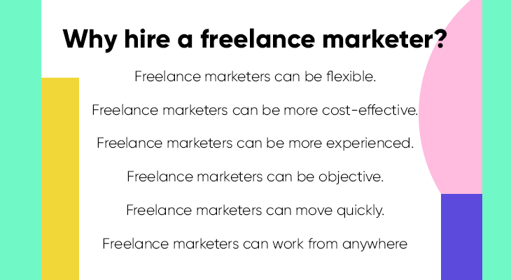Why hire a freelance marketer