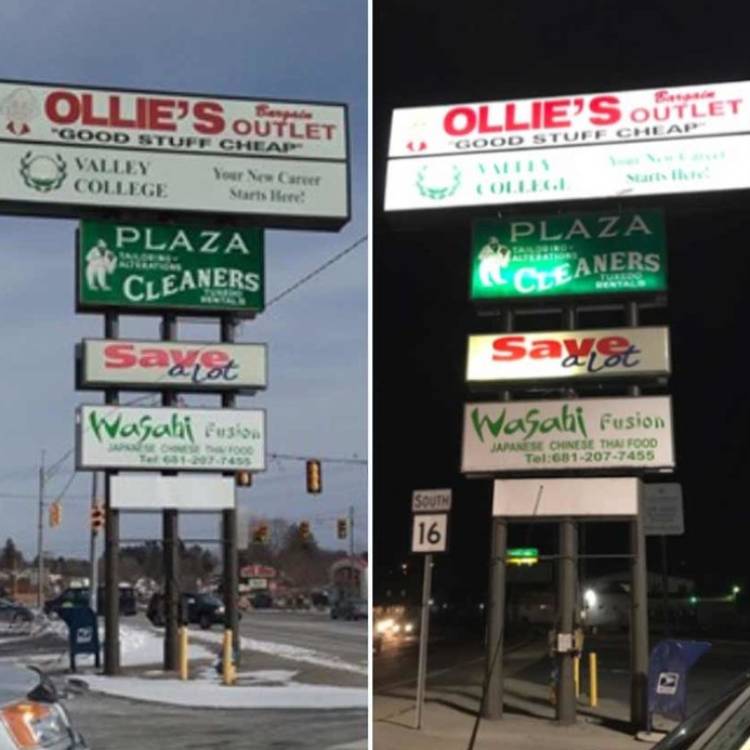 Ollie S Bargain Outlet Sign Service