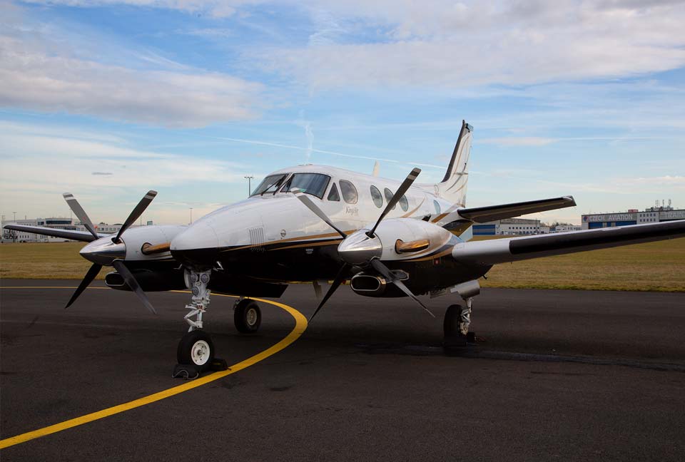 King Air - vyhlídkové lety