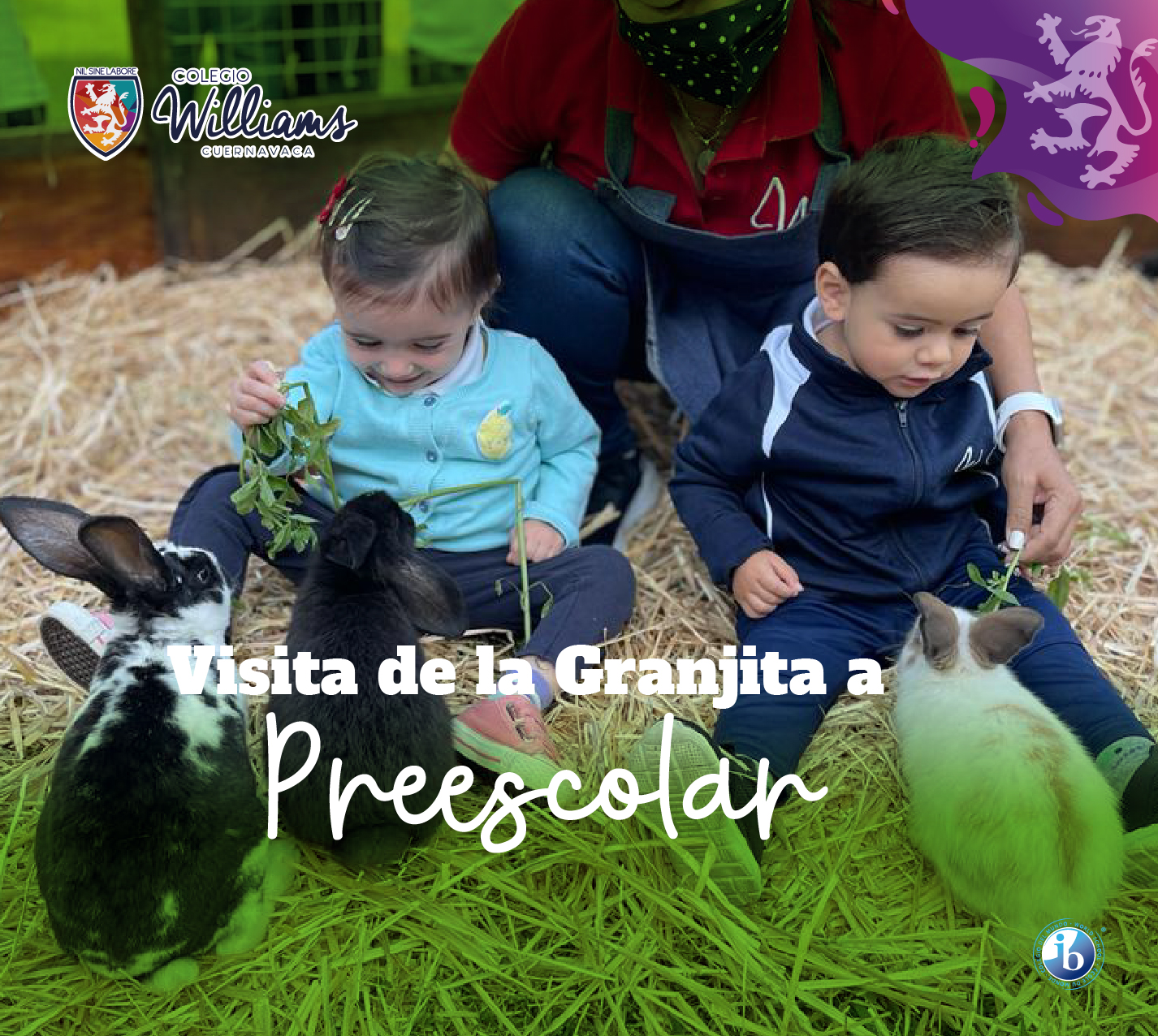 Visita de La Granjita a Preescolar