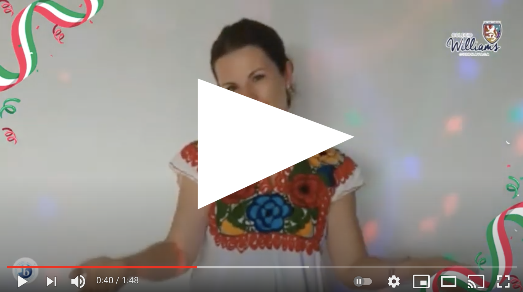 Video de maestros sobre la Independencia