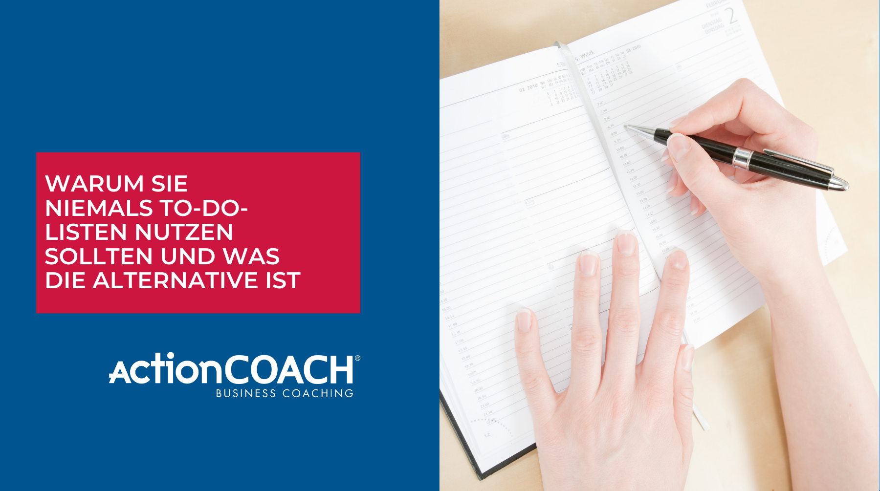 Warum Sie niemals To-Do-Listen nutzen sollten und was die Alternative ist.