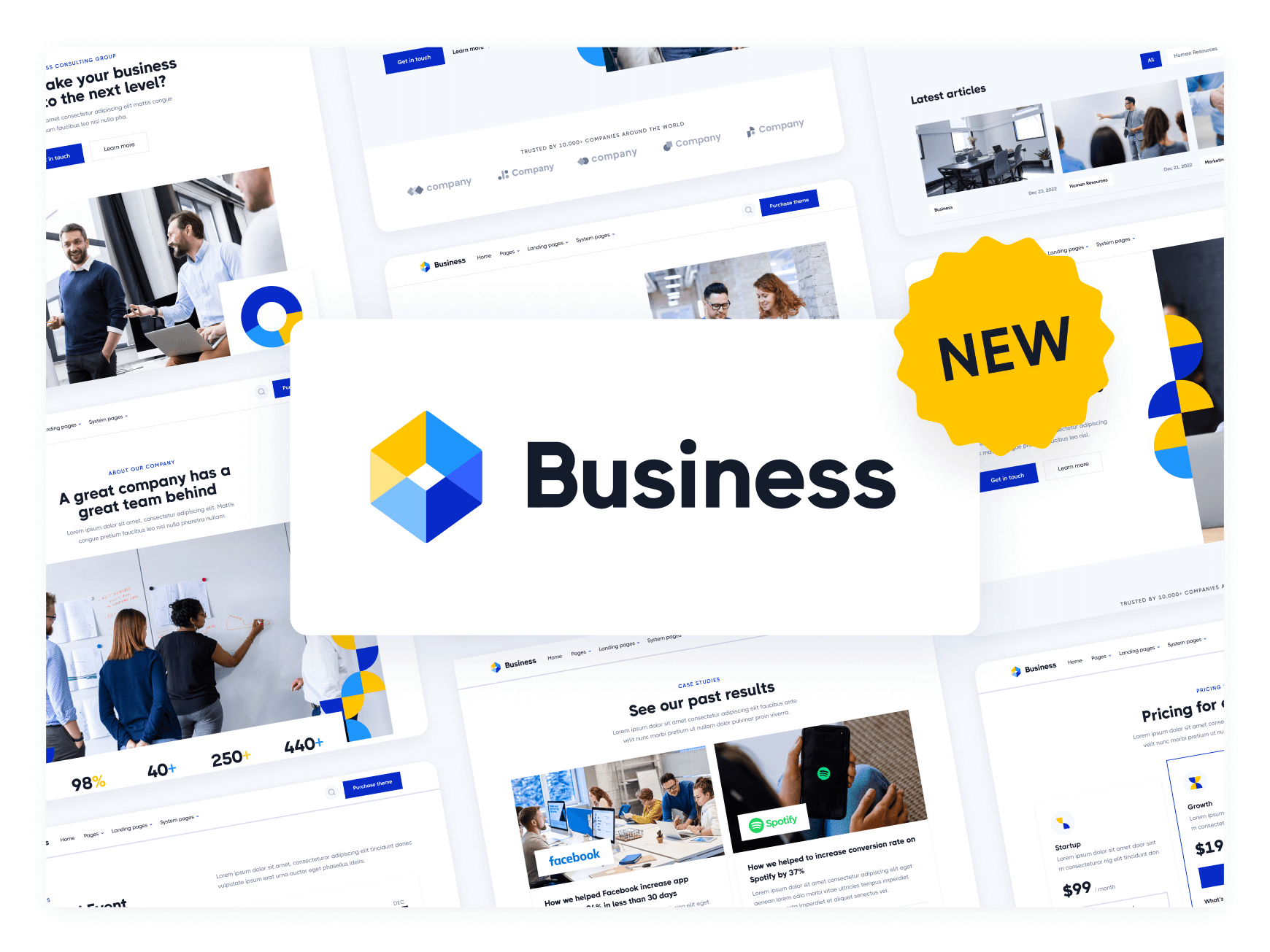 Business is the top-notch HubSpot Theme