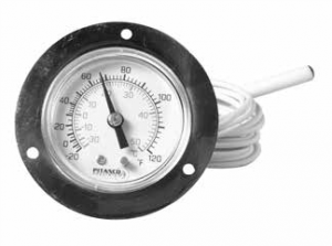 2-1/2 HVAC Remote Reading Thermometer w/ Front Flange