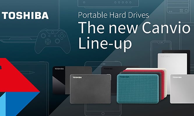 Toshiba the new Canvio line-up